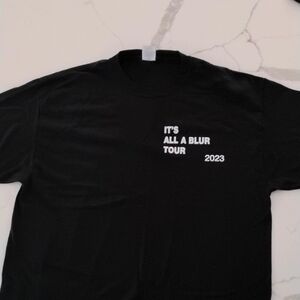 It's all a blue 2023 tour shirt